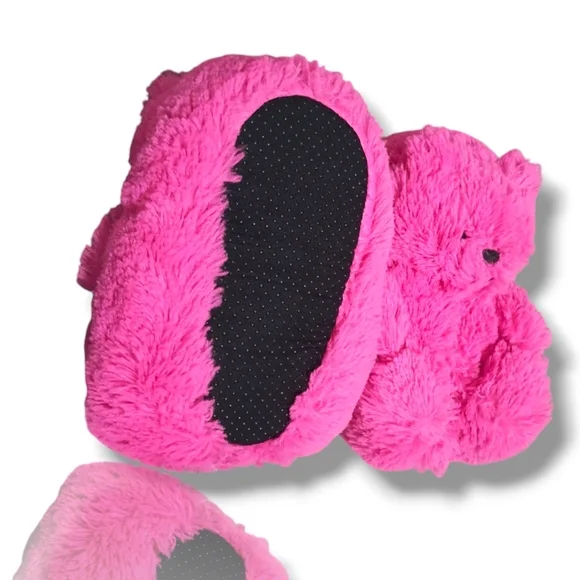 Cozy Teddy Bear Winter Fluffy Indoor Shoes - Picture 3 of 3